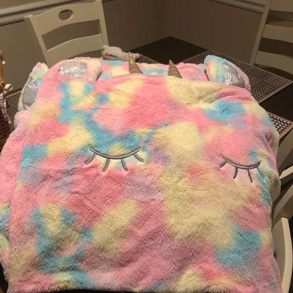 justice unicorn bedding